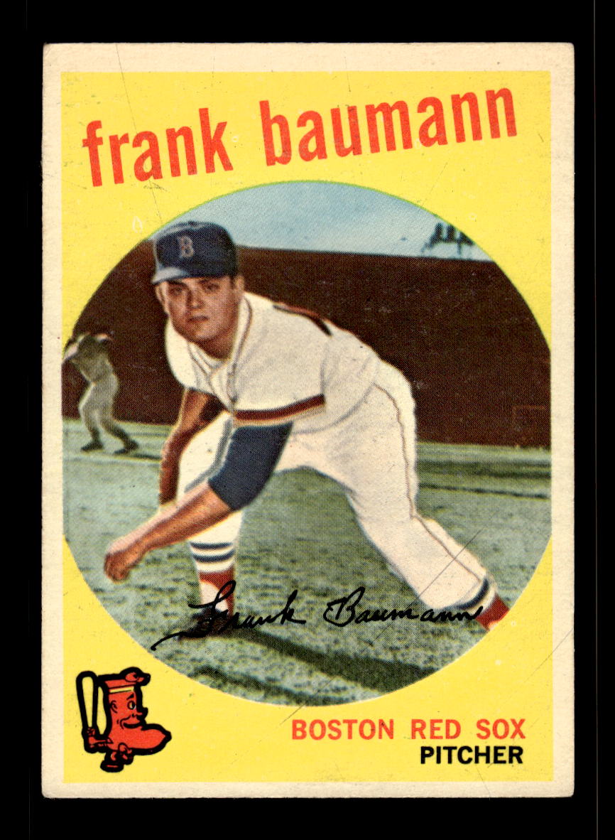 1959 Topps #161 Frank Baumann Boston Red Sox EX 10012025