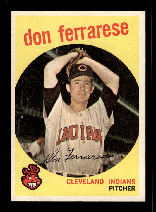 1959 Topps #247b Don Ferrarese Cleveland Indians EX 10012042