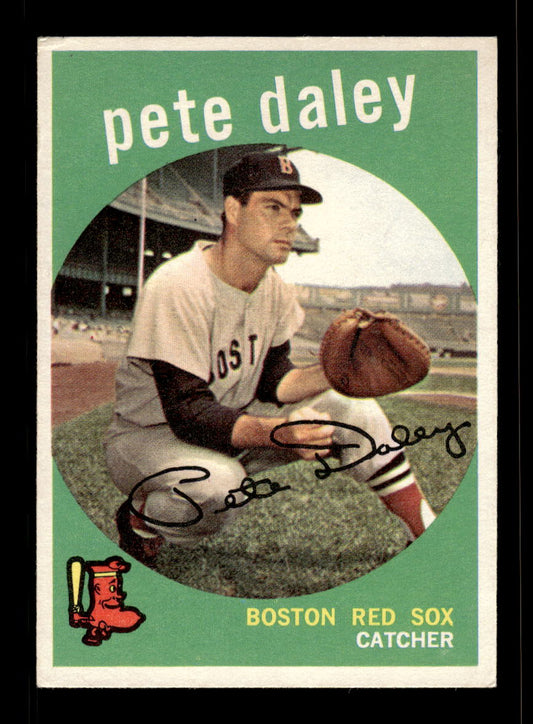 1959 Topps #276a Pete Daley Boston Red Sox EX 10012050