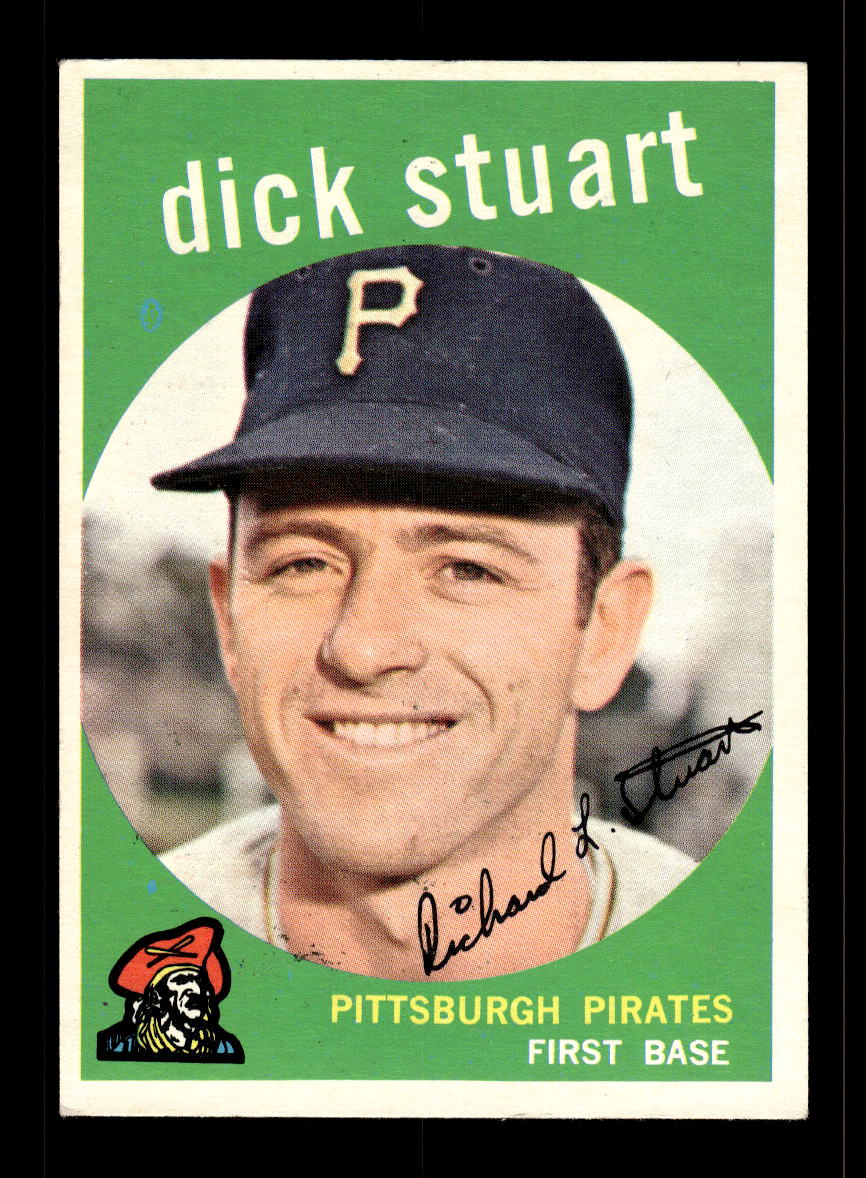 1959 Topps #357 Dick Stuart Pittsburgh Pirates EX 10012068