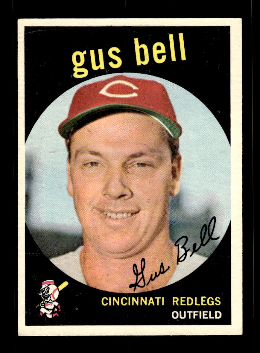 1959 Topps #365 Gus Bell Cincinnati Redlegs EX 10012072