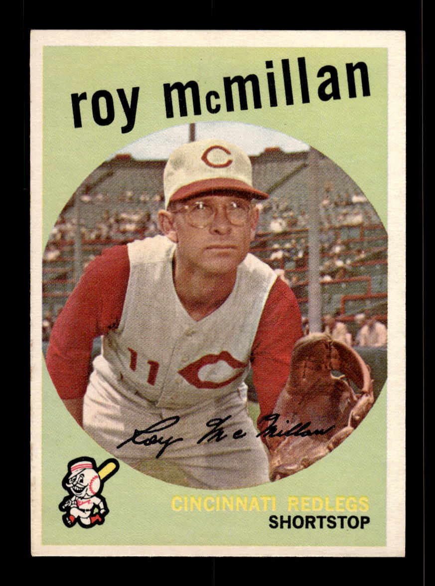 1959 Topps #405 Roy McMillan Cincinnati Redlegs EX 10012084