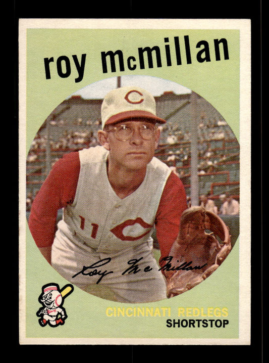 1959 Topps #405 Roy McMillan Cincinnati Redlegs EX 10012084