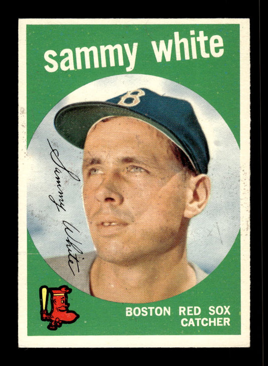 1959 Topps #486 Sammy White Boston Red Sox EX 10012099