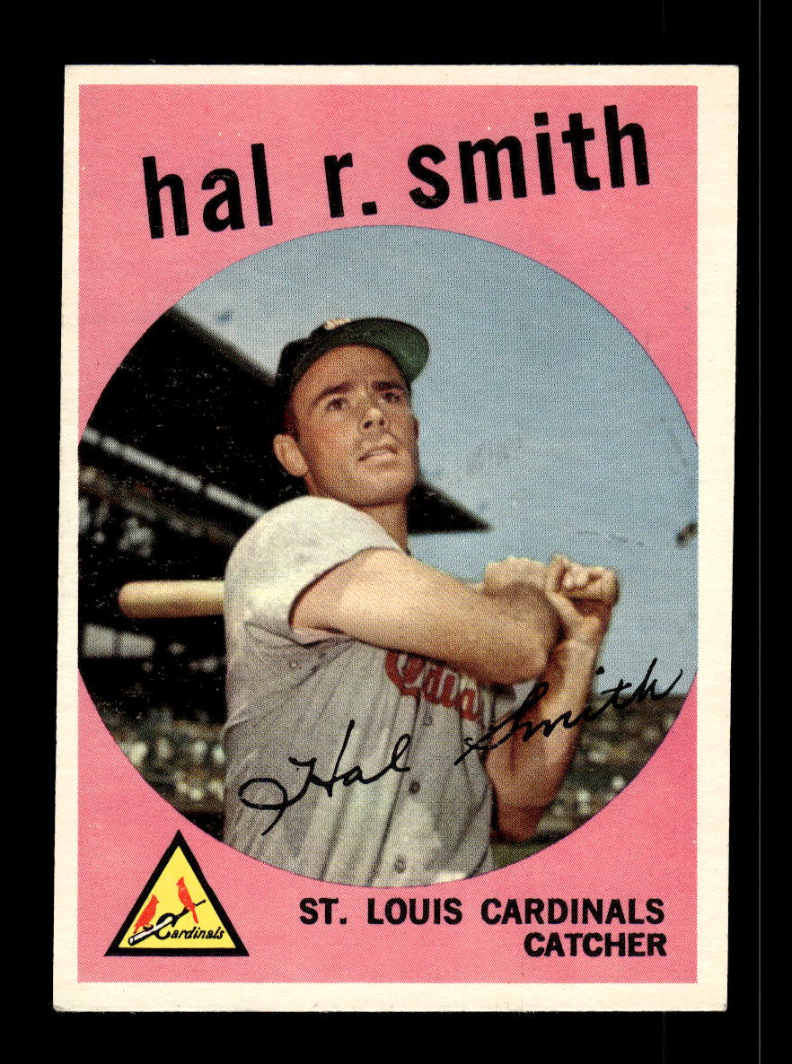1959 Topps #497 Hal R. Smith St. Louis Cardinals EX 10012103