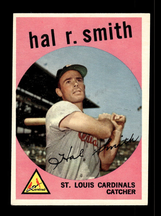 1959 Topps #497 Hal R. Smith St. Louis Cardinals EX 10012103