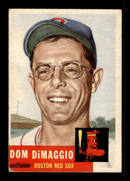 1953 Topps #149b Dom Dimaggio Boston Red Sox G/VG 10012111