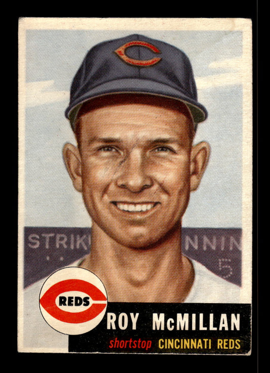 1953 Topps #259 Roy McMillan Cincinnati Reds G/VG 10012116