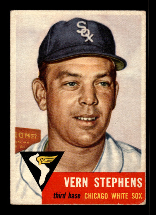 1953 Topps #270 Vern Stephens Chicago White Sox G/VG 10012118