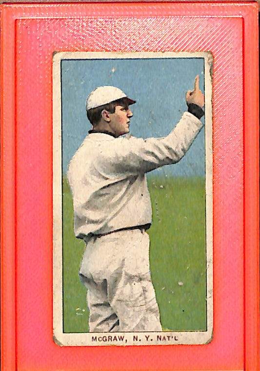 1909-11 T206 John McGraw New York Giants G/VG 10012119