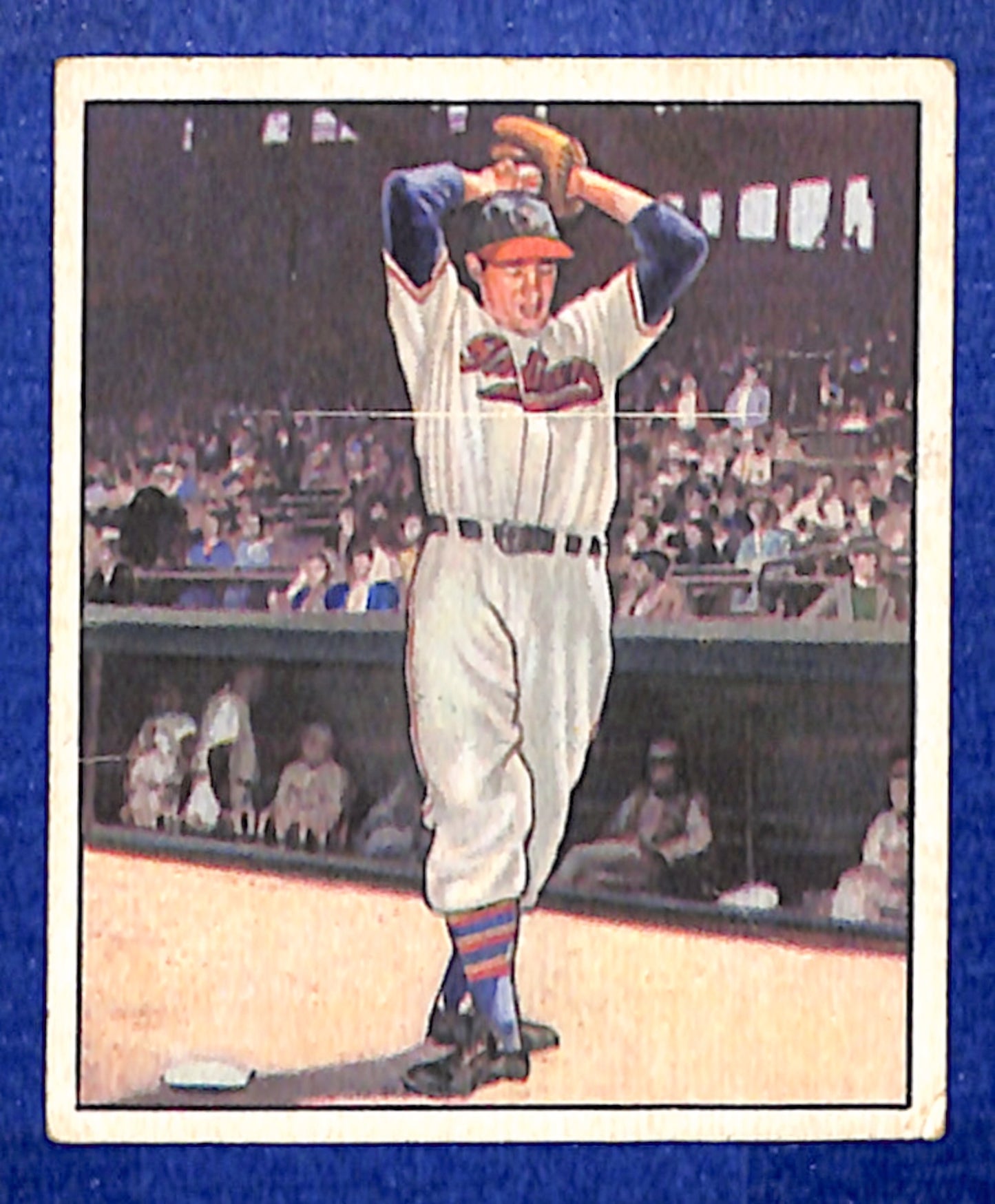 1950 Bowman #6 Bob Feller Cleveland Indians G/VG 10012126