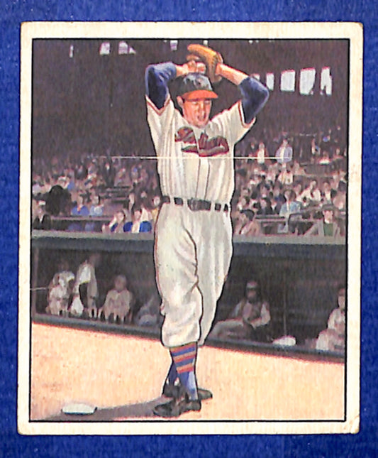 1950 Bowman #6 Bob Feller Cleveland Indians G/VG 10012126
