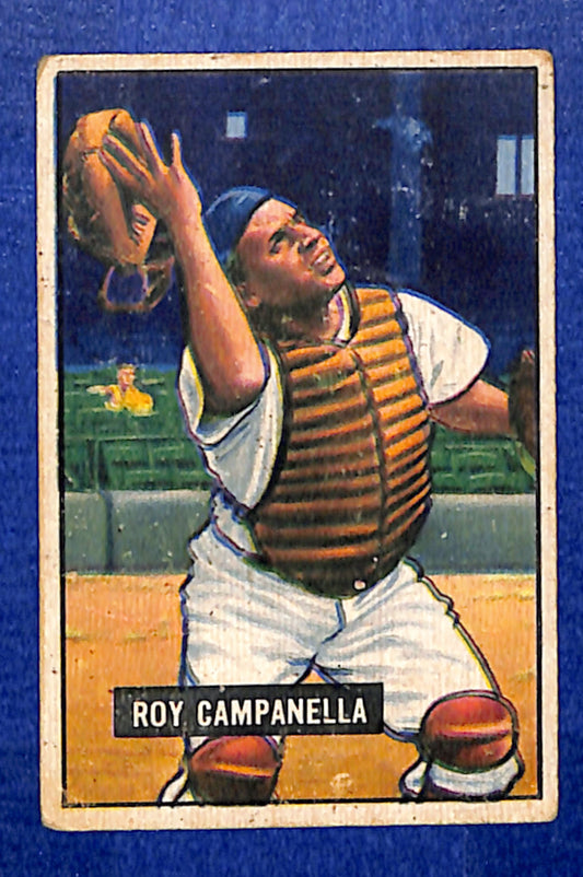 1951 Bowman #31 Roy Campanella Brooklyn Dodgers VG 10012128