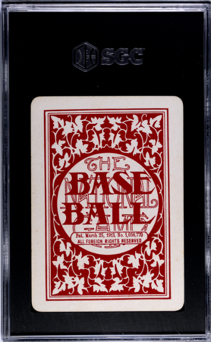 1913 National Game # Fred Clarke SGC 7 SN 3658892
