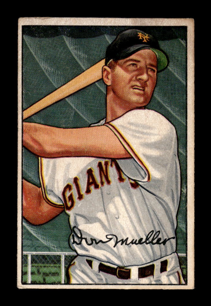 1952 Bowman #18 Don Mueller New York Giants G/VG 10012252