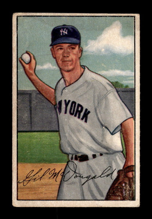 1952 Bowman #33 Gil McDougald New York Yankees G/VG 10012260