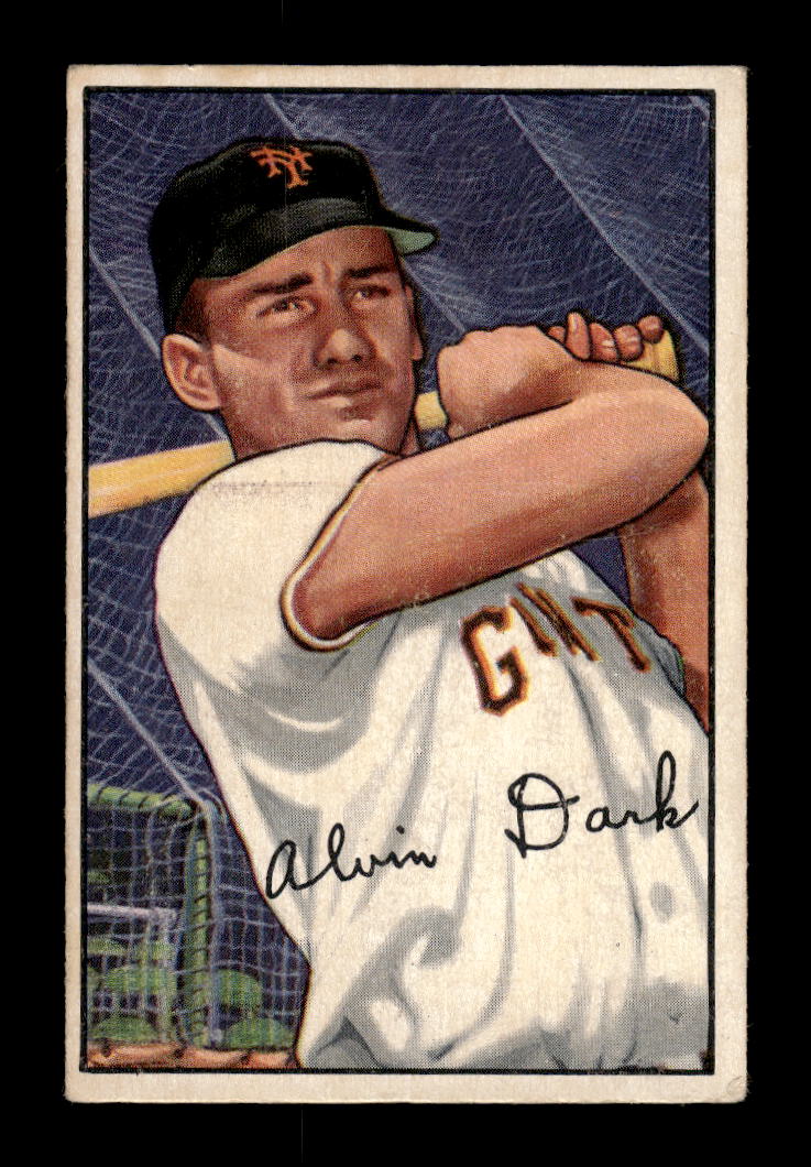 1952 Bowman #34 Al Dark New York Giants G/VG 10012261