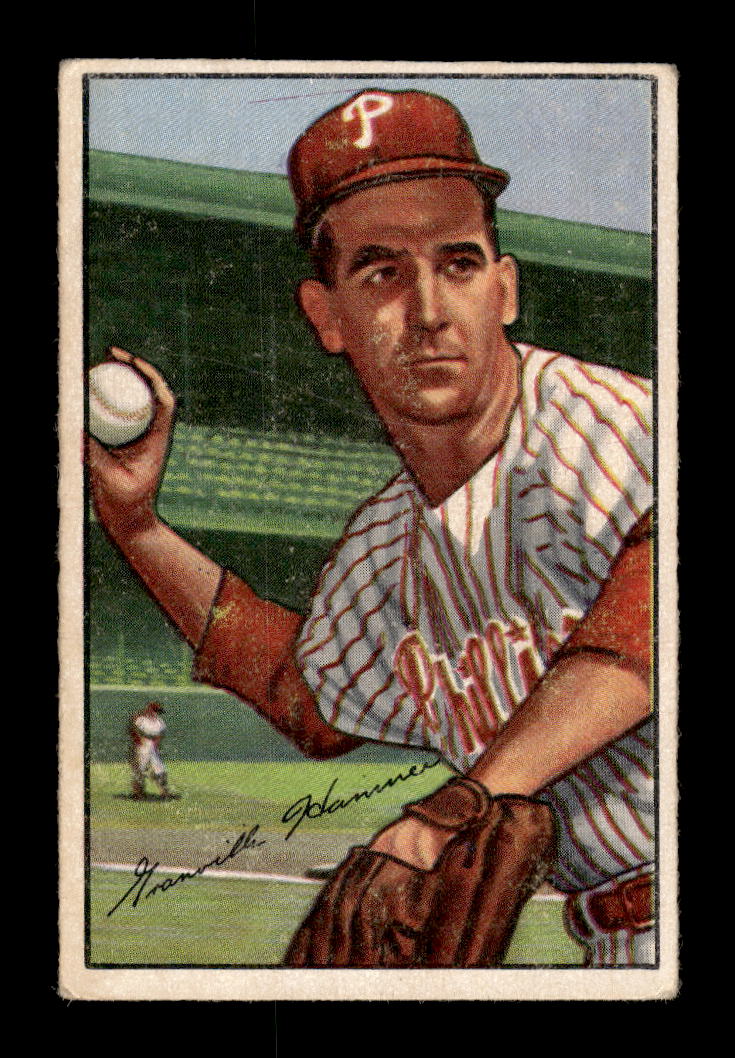 1952 Bowman #35 Granny Hamner Philadelphia Phillies G/VG 10012262