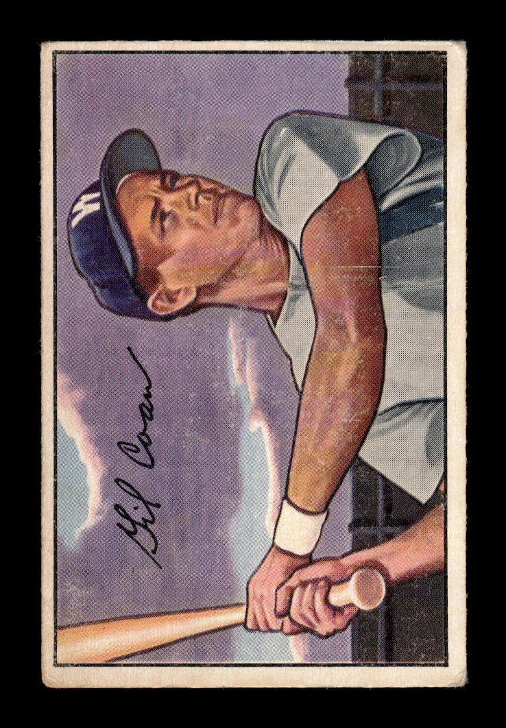 1952 Bowman #51 Gil Coan Washington Senators G/VG 10012266