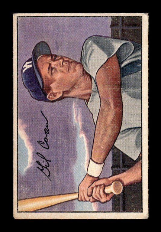1952 Bowman #51 Gil Coan Washington Senators G/VG 10012266
