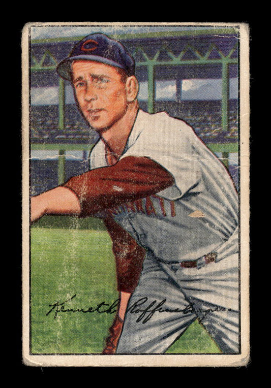 1952 Bowman #55 Ken Raffensberger Cincinnati Reds G/VG 10012267