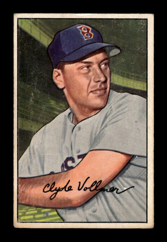 1952 Bowman #57 Clyde Vollmer Boston Red Sox G/VG 10012268