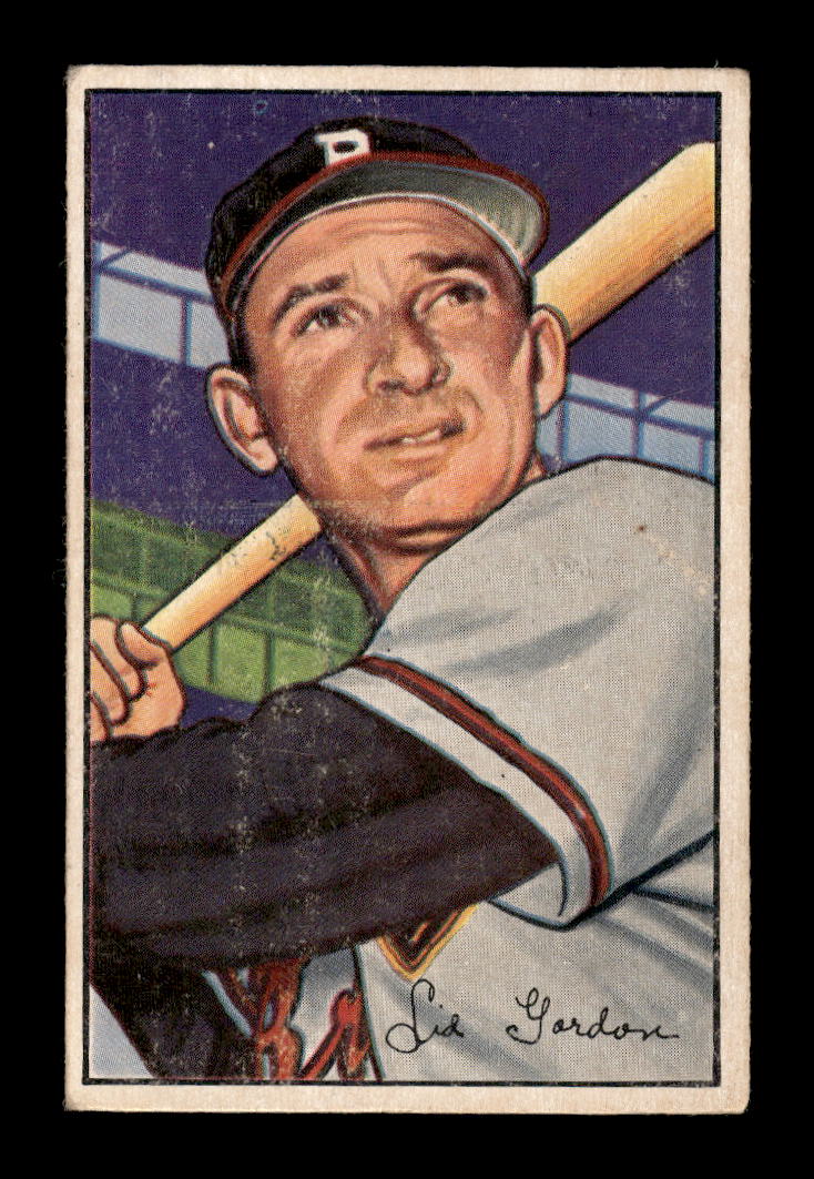 1952 Bowman #60 Sid Gordon Boston Braves G/VG 10012270