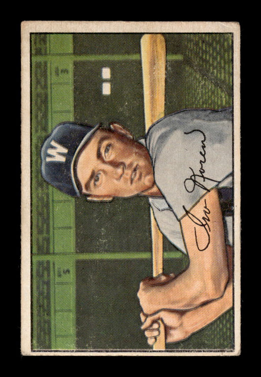1952 Bowman #63 Irv Noren Washington Senators G/VG 10012271