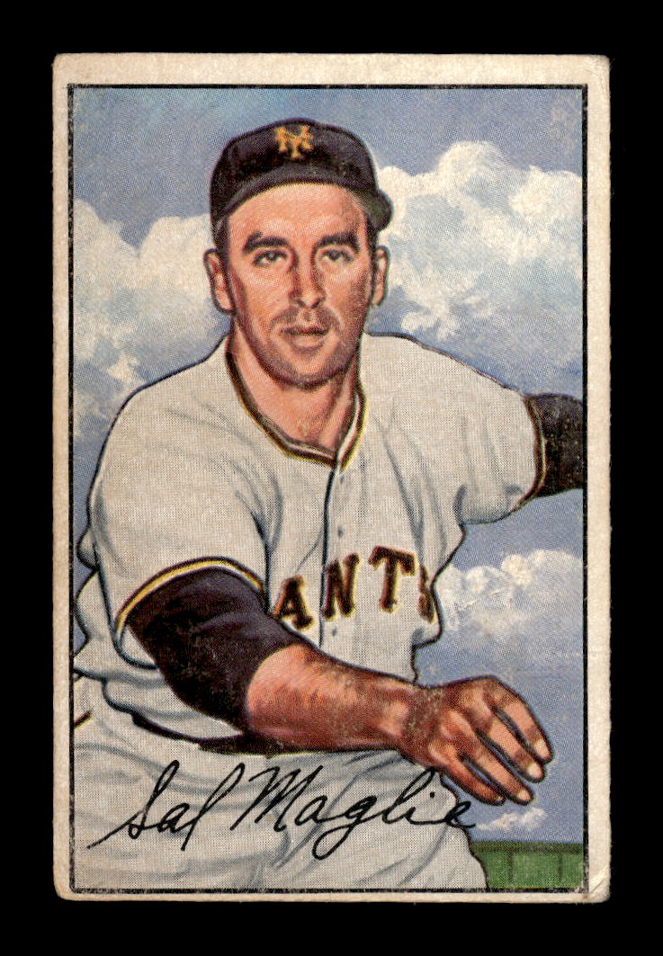 1952 Bowman #66 Sal Maglie New York Giants G/VG 10012272
