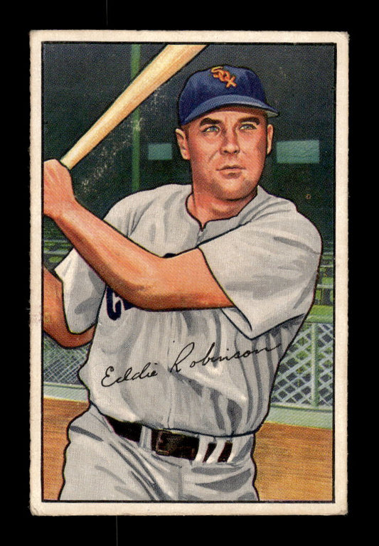 1952 Bowman #77 Eddie Robinson Chicago White Sox G/VG 10012278