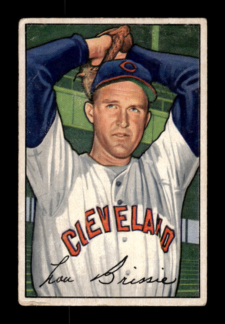 1952 Bowman #79 Lou Brissie Cleveland Indians G/VG 10012279