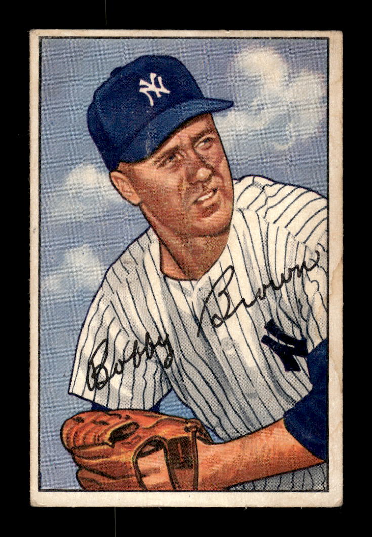 1952 Bowman #105 Bobby Brown New York Yankees G/VG 10012288