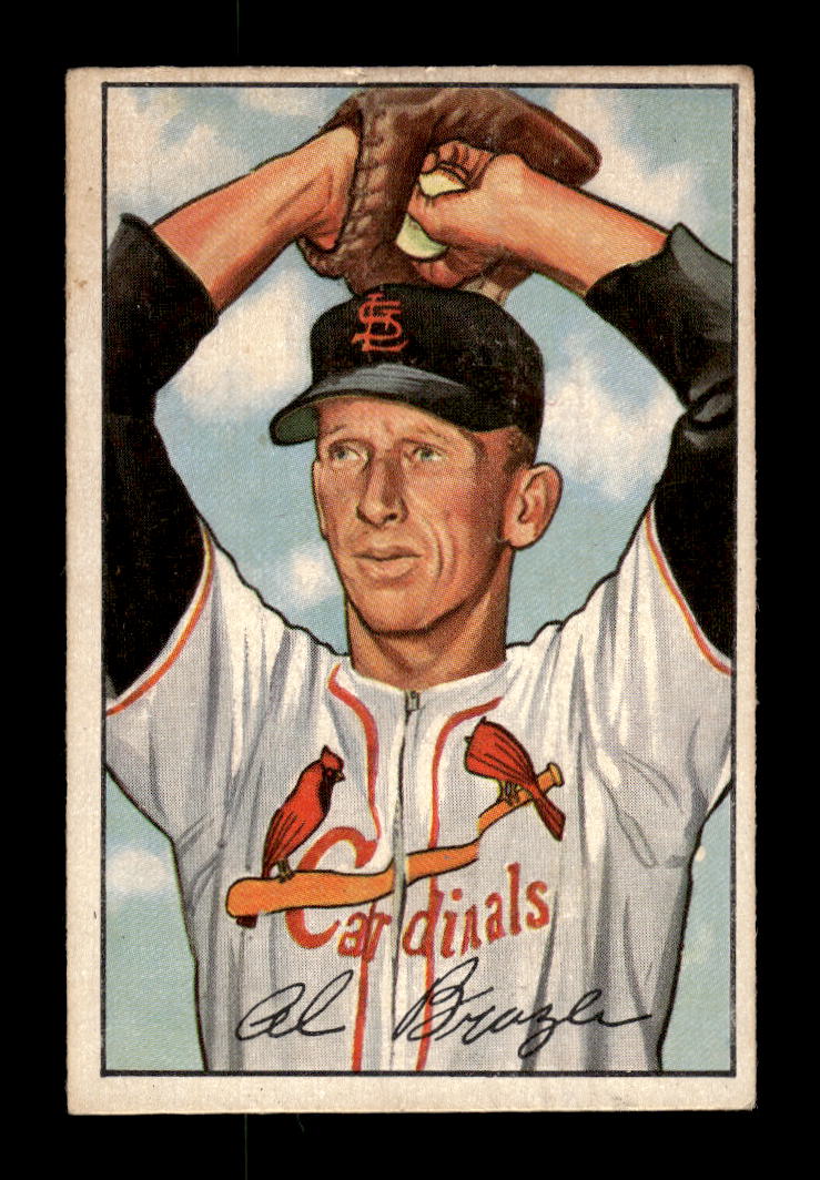 1952 Bowman #134 Al Brazle St. Louis Cardinals G/VG 10012293