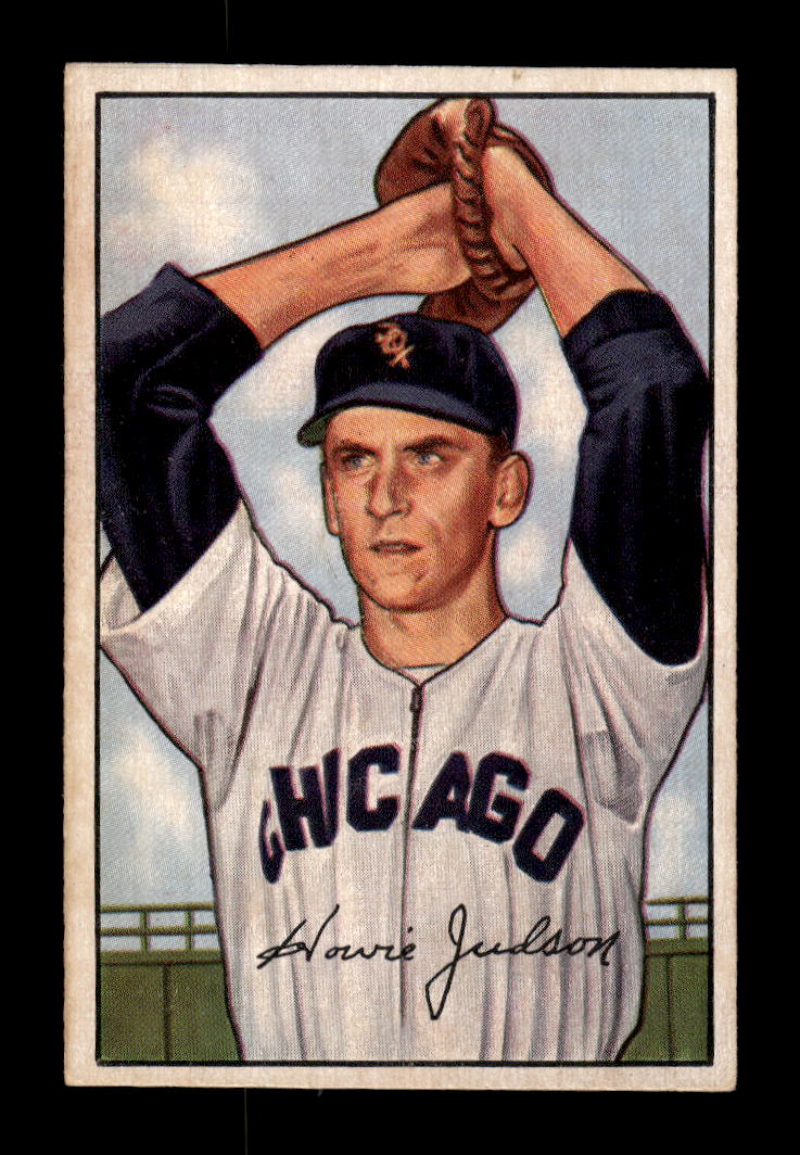 1952 Bowman #149 Howie Judson Chicago White Sox G/VG 10012295