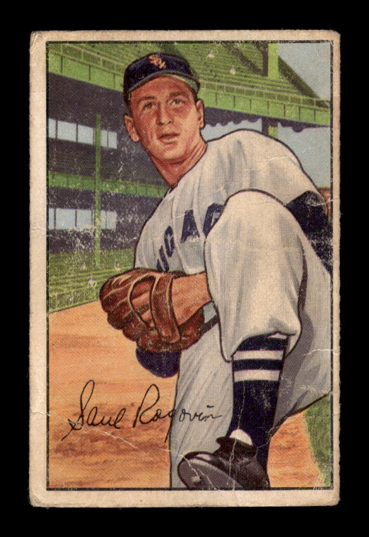 1952 Bowman #165 Saul Rogovin Chicago White Sox G/VG 10012305