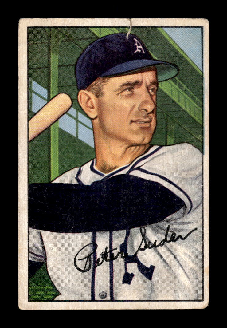 1952 Bowman #179 Pete Suder Philadelphia Athletics G/VG 10012312