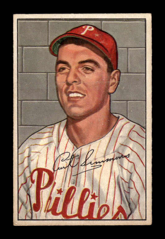 1952 Bowman #184 Curt Simmons Philadelphia Phillies G/VG 10012315