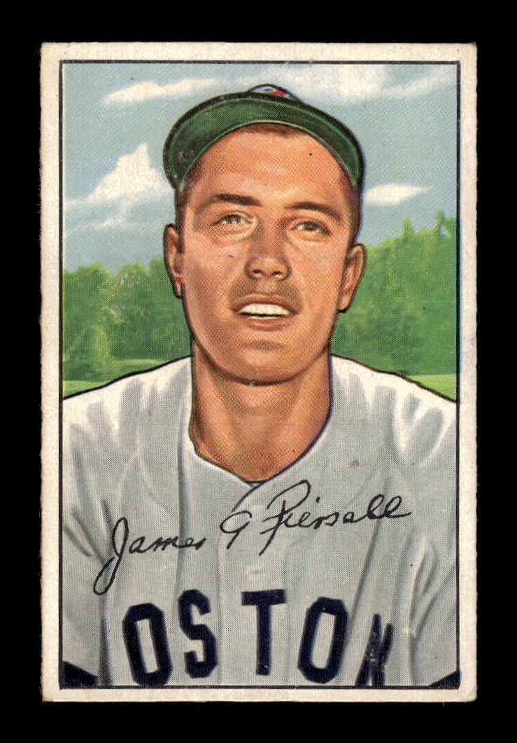 1952 Bowman #189 Jim Piersall Boston Red Sox G/VG 10012318