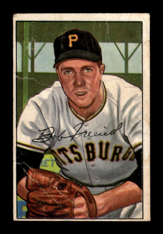 1952 Bowman #191 Bob Friend Pittsburgh Pirates G/VG 10012320