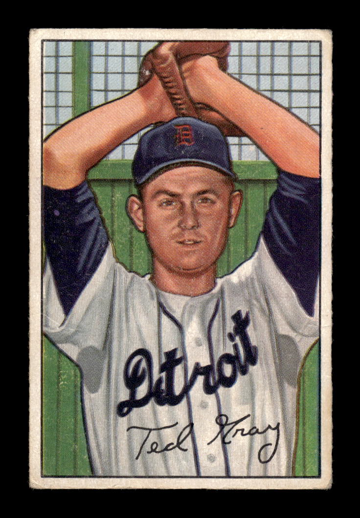 1952 Bowman #199 Ted Gray Detroit Tigers G/VG 10012324