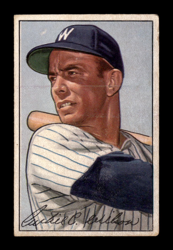 1952 Bowman #210 Archie Wilson Washington Senators G/VG 10012327