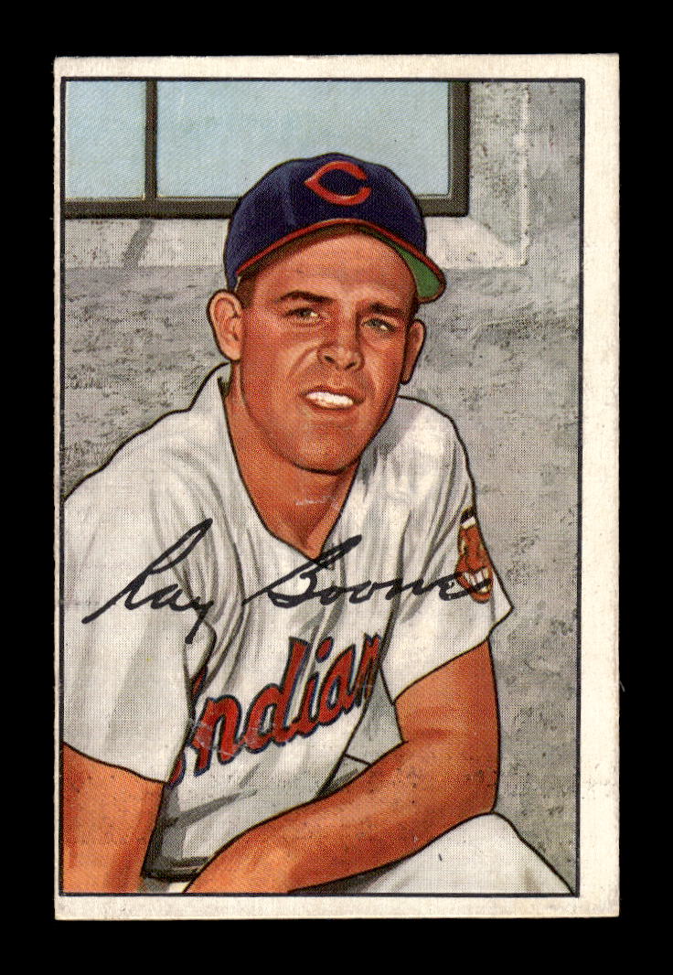 1952 Bowman #214 Ray Boone Cleveland Indians G/VG 10012330