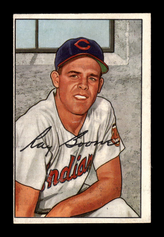 1952 Bowman #214 Ray Boone Cleveland Indians G/VG 10012330