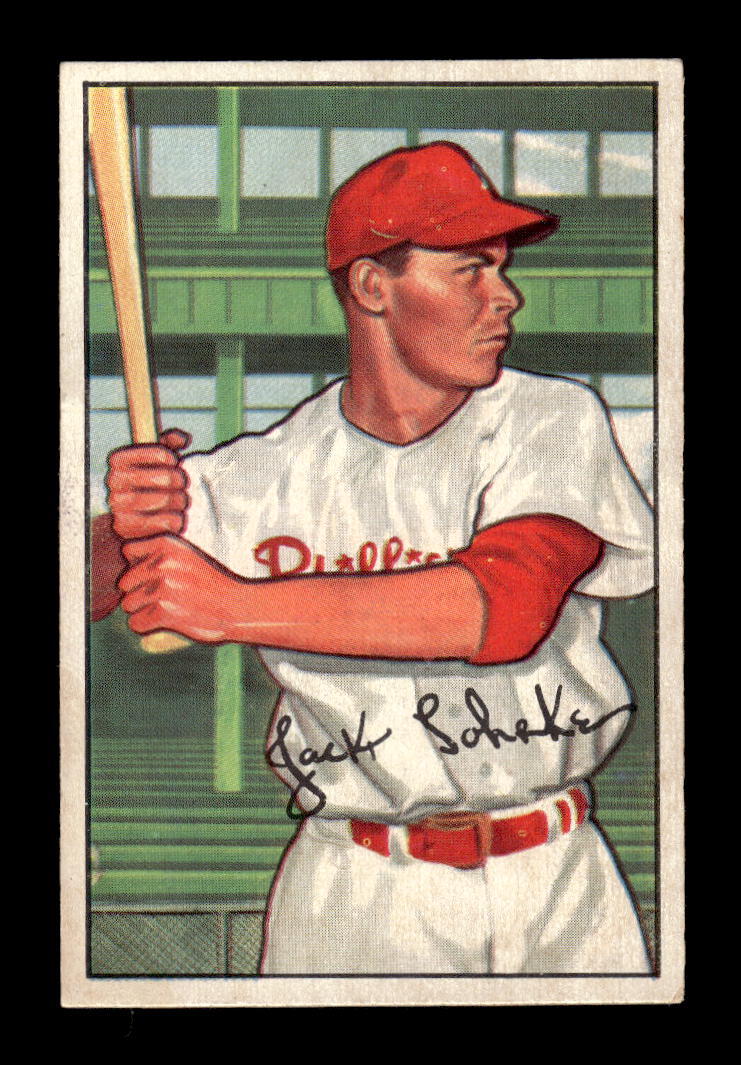 1952 Bowman #251 Jack Lohrke Philadelphia Phillies G/VG 10012333