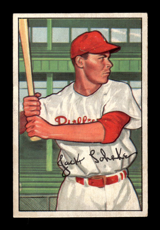 1952 Bowman #251 Jack Lohrke Philadelphia Phillies G/VG 10012333