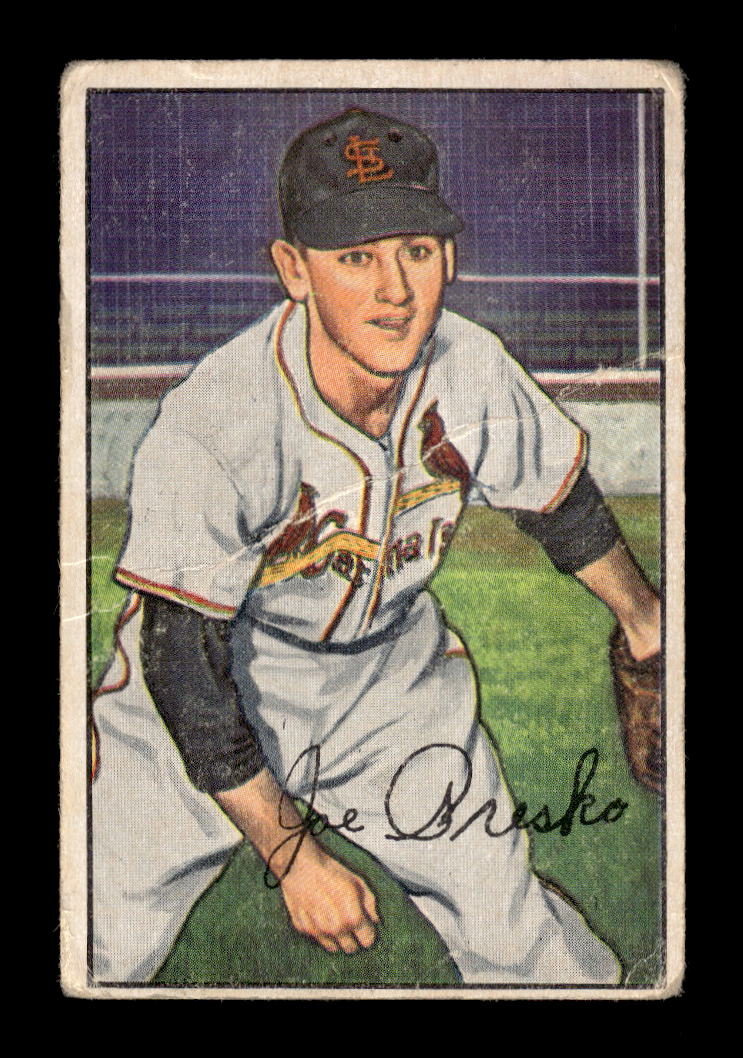 1952 Bowman #62 Joe Presko St. Louis Cardinals Poor 10012340