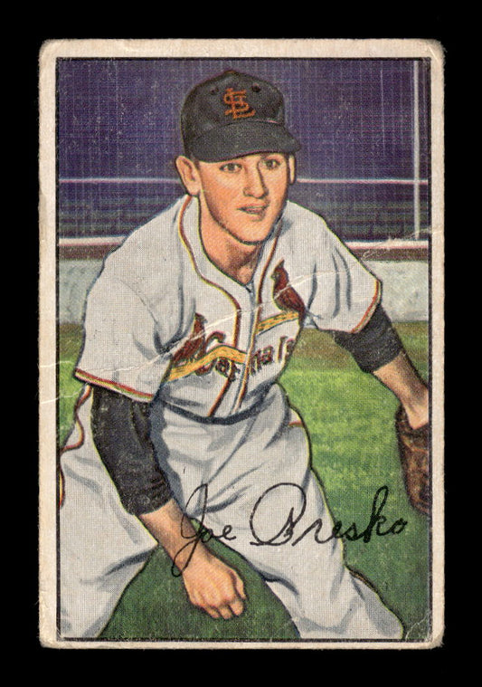 1952 Bowman #62 Joe Presko St. Louis Cardinals Poor 10012340