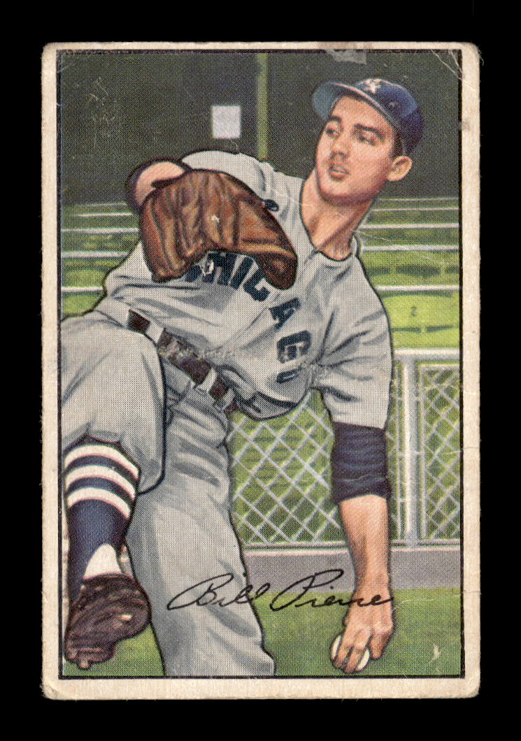 1952 Bowman #54 Billy Pierce Chicago White Sox Poor 10012342
