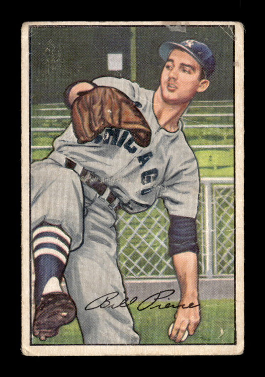 1952 Bowman #54 Billy Pierce Chicago White Sox Poor 10012342