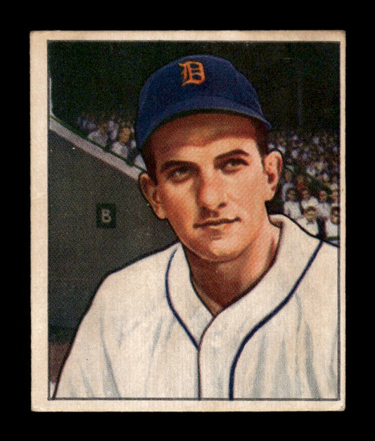 1950 Bowman #243 Johnny Groth Detroit Tigers Poor 10012726